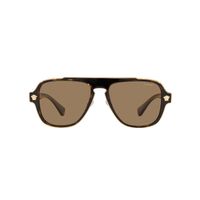 Versace VE2199 1252LA-56 Havana / Orange Polarised Lenses