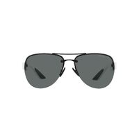 Prada Linea Rossa PS55YS 1AB02G-64 Black / Dark Grey Polarised Lenses