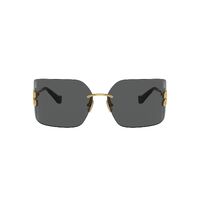 Miu Miu MU54YS 5AK5S0-80 Gold / Dark Grey Lenses