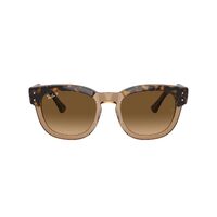 Ray-Ban RB0298S 1292M2-53 Mega Hawkeye Havana On Transparent Brown / Brown Polarised Lenses