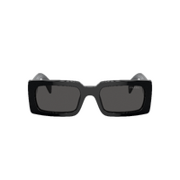 Prada PRA07S 1AB5S0-52 Black / Dark Grey Lenses