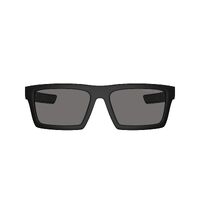 Prada Linea Rossa PS02ZSU 1BO02G-58 Matte Black / Dark Grey Polarised Lenses