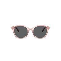 Emporio Armani Kids EK4185F 554487-47 Shiny Transparent Pink / Dark Grey Lenses