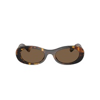 Miu Miu MU06ZS VAU06B-50 Havana / Dark Brown Lenses