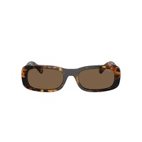 Miu Miu MU08ZS VAU06B-53 Honey Havana / Dark Brown Lenses