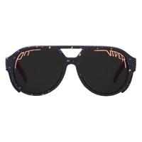 Pit Viper The Naples Exciters Black w Purple / Smoke Polarised Lenses