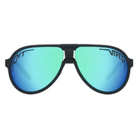Pit Viper The Exec Jethawk Matte Blue / Blue Green Revo Polarised Lenses