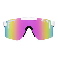 Pit Viper The Miami Nights White / Pink Revo Lenses