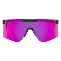 Pit Viper The Exec Original Wide 2.0 Black / Pink Mirror Polarised Lenses