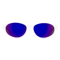 Pit Viper The Miami Nights Altimeter White / Purple Mirror Polarised Lenses