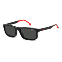 Carrera Clip-On 8057/CS 003 M9 55 Matte Black / Grey Polarised Lenses