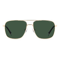 Polaroid PLD 4128/S/X J5G UC 60 Gold / Green Polarised Lenses