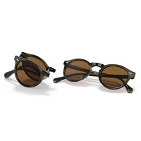 Oliver Peoples Gregory Peck 1962 OV5456SU 168053-47 Emerald Bark / True Brown Lenses