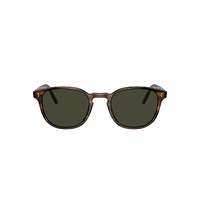 Oliver Peoples Fairmont Sun OV5219S 1724P1-49 Tuscany Tortoise / Green Polarised Lenses