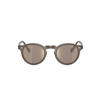 Oliver Peoples Gregory Peck Sun OV5217S 14735D-50 Taupe / Chrome Taupe Photochromic Lenses