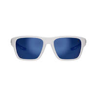 Bolle Airdrift Floatable BS035002 Matte White Navy / Volt+ Offshore Blue Mirror Polarised Lenses