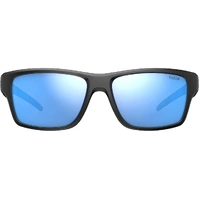 Bolle Status BS043008 Dark Crystal Grey / Sky Blue Mirror Polarised Lenses