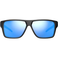 Bolle Temper BS042009 Matte Black / Sky Blue Mirror Polarised Lenses