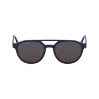 Lacoste L6008S 424-53 Matte Blue / Solid Smoke Lenses