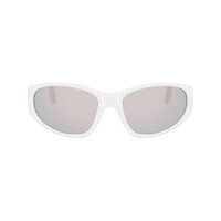 Dragon The Box 2 DR134S 101-63 Shiny White / Silver Ion Polarised Luma Lenses