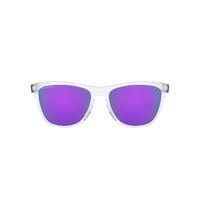Oakley Frogskins OO9013-H755 Polished Clear / Prizm Violet Lenses
