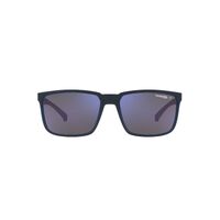 Arnette Stripe AN4251 286422-58 Matte Top Navy On Light Blue / Dark Grey Mirror Water Polarised Lenses