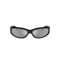 Arnette Catfish AN4302 2900Z3-65 Recycled Black / Silver Mirror Polarised Lenses