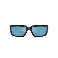 Arnette Taggit AN4355 275322-62 Black w Royal Blue Rubber / Dark Grey Mirror Water Polarised Lenses
