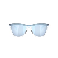 Oakley Frogskins Range XL OO9503-0358 Transparent Stonewash w Clear / Prizm Deep Water Polarised Lenses