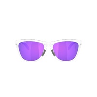 Oakley Frogskins Range XL OO9503-0558 Matte Clear / Prizm Violet Lenses