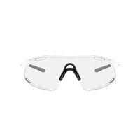 Oakley Cybr Dyno OO9513-0139 Matte White / Clear to Black Iridium Photochromic Lenses