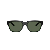 Arnette Bounce AN4366 300471-56 Black w Green / Dark Green Lenses