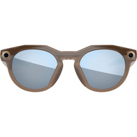 Oakley Wearable x Meta Hstn OW8002-0651 Brown Smoke / Prizm Deep Water Polarised Lenses