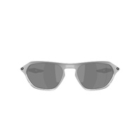 Oakley Cage Jacket OO9537-0961 X Silver / Prizm Black Polarised Lenses
