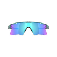 Oakley Radar EV Heater OO9541-0937 Transparent Pacific / Prizm Sapphire Polarised Lenses