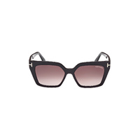 Tom Ford Winona FT1030 01Z-53 Shiny Black / Violet Mirror Lenses