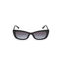 Guess GU00156-H 01B-55 Shiny Black w Matte Black / Smoke Gradient Lenses
