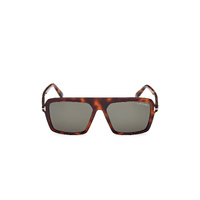 Tom Ford Vincent FT1176 53N-56 Blonde Havana / Green Lenses