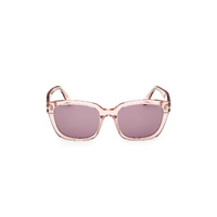 Tom Ford Haylay FT1216 72Y-53 Shiny Transparent Light Pink / Violet Lenses
