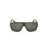 Tom Ford William-02 FT1335 55N-63 Coloured Havana / Green Lenses