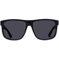 Gucci GG0010S GG0010S001 Black / Grey Lenses