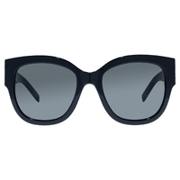 Saint Laurent SLM95F 001 Black / Grey Lenses