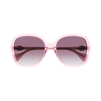 Gucci GG1178S 005 Pink / Violet Lenses