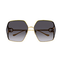 Gucci GG1322SA 001 Gold / Grey Lenses
