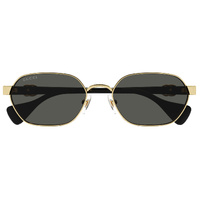 Gucci GG1593S 001 Gold / Grey Lenses
