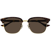 Gucci GG1499SK 002 Gold / Brown Lenses