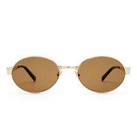 Saint Laurent SL692 004 Gold / Brown Lenses