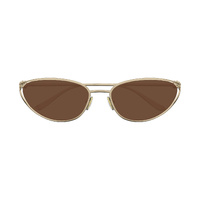 Bottega Veneta BV1330S 003 Gold / Brown Lenses
