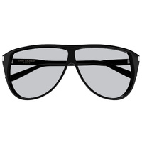Saint Laurent SL731GASPAR 001 Black / Light Blue Lenses