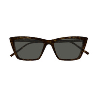 Saint Laurent SL737MICATHIN 002 Havana / Grey Lenses
